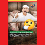 Ilustrasi KDM menyampaikan kritik keras terhadap MUI terkait isu babi, sementara isu penebangan hutan dan upah rendah Rp30 ribu diabaikan