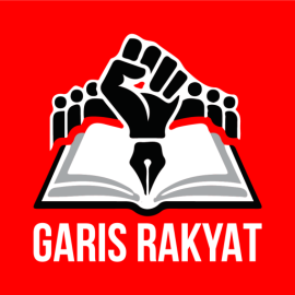 Logo website Garis Rakyat menampilkan nama dan desain identitas visual situs berita.